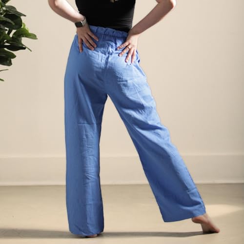 Bug Repellent Breezy Wide Leg Hemp Pants with Insect Shield Repellent Technology4