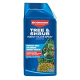 BioAdvanced Tree & Shrub Insect Killer, Outdoor Pest Control, Concentrate, 32 oz, Outdoor Bug Spray