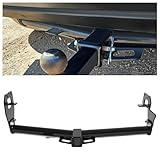 KUAFU Class 3 Trailer Hitch Compatible with 2015-2023 Jeep Renegade Black Towing Hitch 2-Inch Receiver