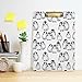 OTVEE Clipboard, Winter Cute Baby Penguins Clipboard, Standard A4 Size Decorative Clipboards for Office School Writing Drawing