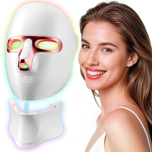 Image of Red Light Therapy for Face LED Infrared Facial Mask