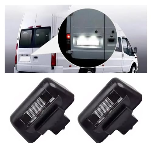 Luces LED traseras de matrícula para Ford Transit MK5 y MK6 bombilla blanca de repuesto 5