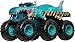 Hot Wheels Toy Cars & Monster Trucks, Sharks vs. Dinos Multipack with 2 Big Rigs, 2 1:64 Scale Monster Trucks & 2 1:64 Scale Hot Wheels Vehicles