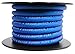 Rockville R4G20-BLUE 4 AWG 20 Ft Car Amp Power and Ground Wire Spool, Ultra-Pure Copper, Flexible PVC Jacket, Blue Cable for Car Audio Amplifier Installation