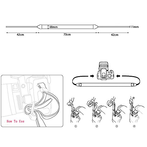 Vko Camera Shoulder Strap, Neck Strap Compatible With Canon Eos 80D 70D 60D 6D 7D Markii 5D Markiii 5D Mark Iv Rebel T7 T6I T6S T5I Vintage Style #TOP6