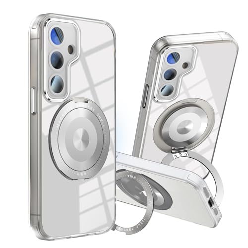Wousunly �P�[�X�݊���������܂�Galaxy A57 5G �P�[�X�N���A �����O�t���X�}�z�P�[�X For Galaxy A57 5G �������^�ϏՌ��g�уJ�l�C�S�ʕی� (�z���C�g)