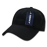 DECKY Washed Cotton Polo Caps
