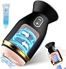Masturbador masculino ligero Flesh, juguetes sexuales para hombres, vibrador de entrenamiento de pene con 7 modos rotatorios, máquina sexual masculina, masturbadores de bolsillo, juguete de sexo oral para placer masculino 2