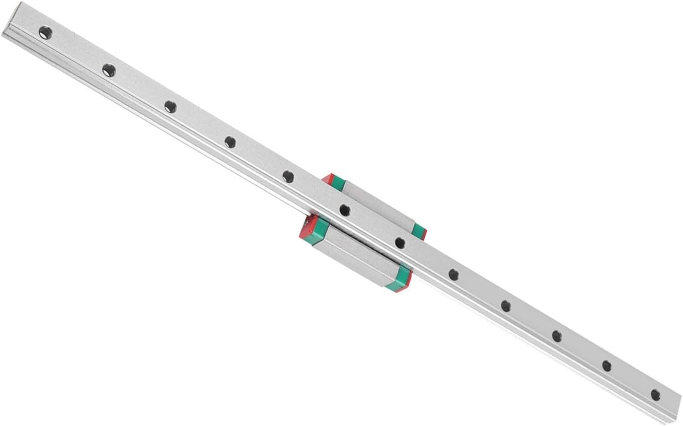 Eujgoov 3Pcs Linear Motion Guide Actuators 300mm, Miniature Linear Sliding Rail Guide Block Slider