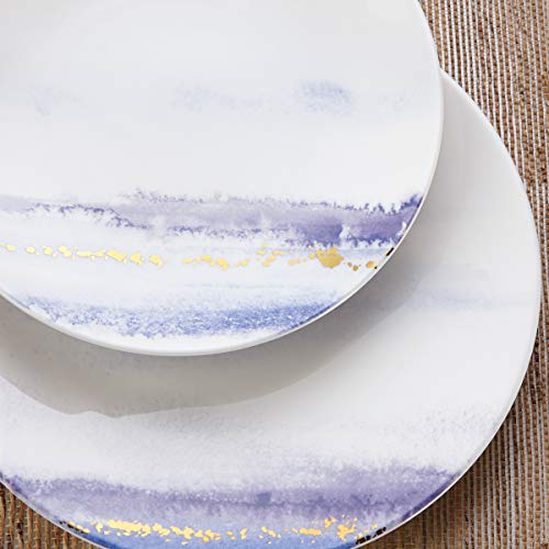 Lenox Watercolor Horizons Amethyst Accent Plate, 1.15 Lb, Purple #TOP1