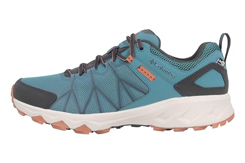 Columbia Men's Peakfreak 2 Outdry Waterproof Low Rise Hiking Shoes, Green (Cloudburst x Owl), 10 UK