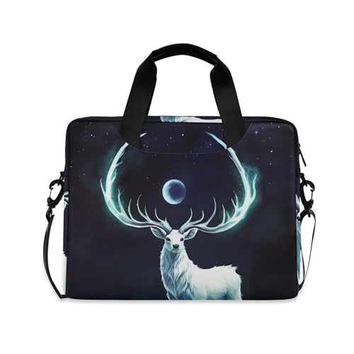 Funda para laptop ALAZA Elf Of Deer Elk Moon 13-15.6 pulg miniatura 1