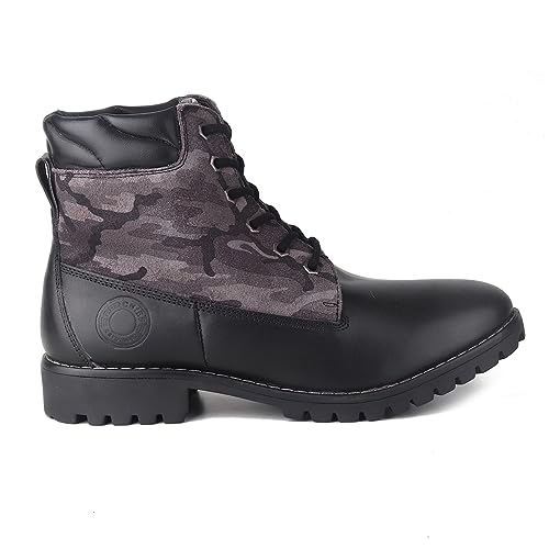 Image of Red Chief Leather Casual Boots for Men