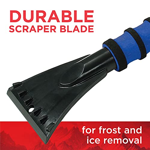 Mallory 996-35 Maxx 35" Snow Brush with Foam Grip and Clear Aluminum Handle (Colors May Vary) - Thumbnail 4