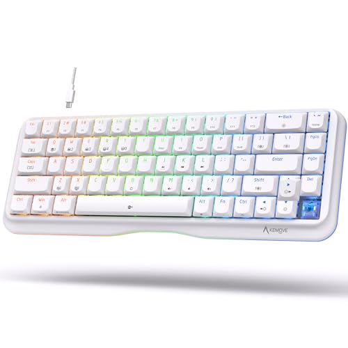 Amazon | KEMOVE K68se ゲーミングメカニカルキーボード 60%RGB
