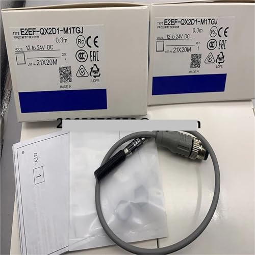 Capteur E2EF-QX12D1 Omron de proximité inductif résistant aux projections