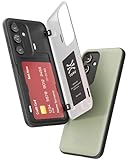 TORU CX HYBRID for Samsung Galaxy S23 Plus Wallet Case | Dual Layer Slim Protective Hard Cover with Hidden 2-Credit Card Slot Holder - Green - Image 1