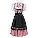 NP Femme Oktoberfest Dirndl Head Robe Allemande Bière Wench Wench