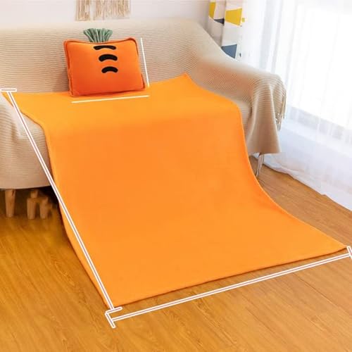 Almohada de plush con manta 99x79 cm cartoon miniatura 7