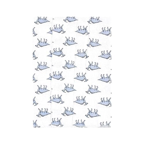 Image of Hudson Baby Unisex Baby Cotton Poly Flannel Burp Cloths, Boy Dino World 4-Pack, One Size