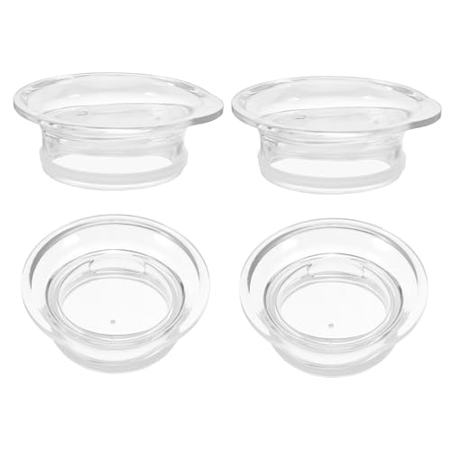 Didiseaon 4 Piezas Funda Aislante para Taza De Yerba Mate Protector Antipolvo para Taza Mate De Tapa Moderna De Reemplazo Accesorios para Cup Fáciles De Usar
