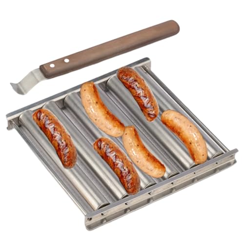 Pfjsseey Hot Dog Roller Grill Rack