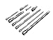 TEKTON 1660 Combination Wobble Extension Bar Set, 9-Piece