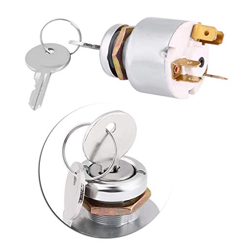 Ignition Switch SPB501 12V Car Auto 4 Position ON OFF Start Ignition Switch Controls with 2 Keys compatible with Universal - Image 3