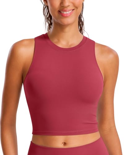 Image of Natural Feelings Nudi Sports Bras for Women Removable Padded Yoga Tank Tops Sleeveless Fitness Workout Crop Tops