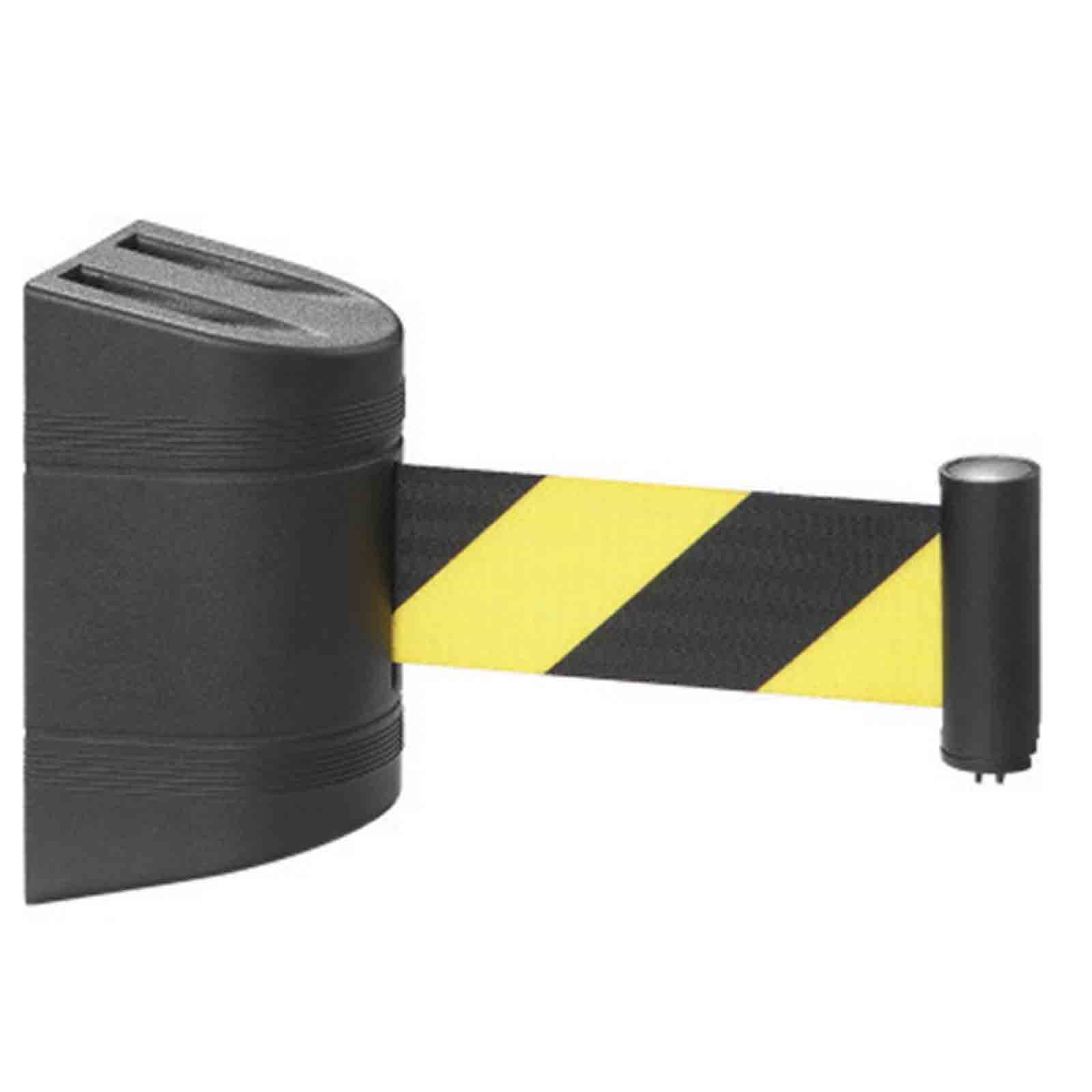 YNIYUJKL Retractable Magnetic Belt Barrier - Chrome Post Queue Control System, 3M/9.84Ft, Perfect For Event Crowd Control, Safety Management, And Queue Organization,3m/9.84ft