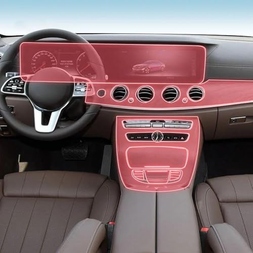 Film anti-rayures Mercedes Classe E W213 console intacte
