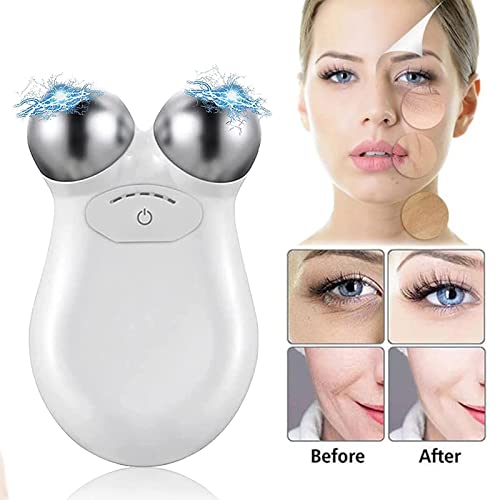 2023 New Microcurrent Face Device Roller,Rechargeable Li-Ion Cell,Lift The Face And Tighten The Skin Usb Mini Microcurrent Face Lift Skin For Facial Wrinkle Remover Toning Device #TOP3