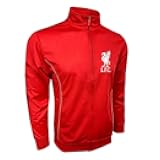 Men's Liverpool Track Jacket Red, Compatible With Liverpool Jacket Adult Sizes