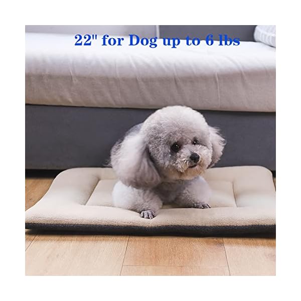 DERICOR Dog Bed Crate Pad - Comfortable and Stylish Bed Pads for Dogs