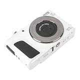 Amplio de almacenamiento y duración de la batería: admite hasta 256 GB de almacenamiento expandible de tarjeta de memoria pequeña (no incluido), proporcionando un amplio espacio para ahorrar grandes cantidades de fotos y videos de forma segura. La batería LI incorporada en 1000 mAh permite una filmación extendida e ininterrumpida.
