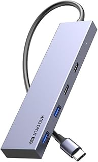 USB C Adapter 10Gbps USB C TypeC Hub Aluminum Alloy 4 Ports USB C to USB3.1 TypeC Splitter for Laptop Phone Cameras USB C Adapter 10Gbps USB C TypeC Hub Aluminum Alloy 4 Ports USB C to USB3.1 TypeC