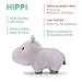 Bellzi Hippo Cute Stuffed Animal Plush Toy - Adorable Soft Hippopotamus Toy Plushies and Gifts - Perfect Present for Kids, Babies, Toddlers - Hippi