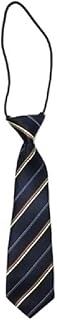 Boy Neckties for Kid Pre-Tied Necktiee for Boy Pre-Tied Ties Kid Striped Tie for School Tie for Kid Uniform Tie Boy Neckties for Kids
