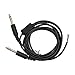 Aviation Headset Replacement Cable for David Clark AVCOMM Dual GA Plug Aviation Headphone DIY Cable 6.6ft