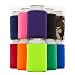 QualityPerfection Set Of 50 - Blank Beer Can Coolers Sleeves Soft Drink Collapsible Insulator Coolers (50, Red,Kelly Green,Royal Blue,Orange,Navy Blue,Pink,Camo Military,Lime Green,Black,Purple,)