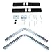 KUAFU Carpeted Boat Trailer Guide 2' Bunk Board Guide On Board Solid & Easy Operation