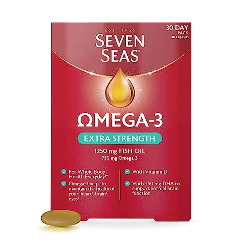 Seven Seas Omega-3 Fish Oil Tablets