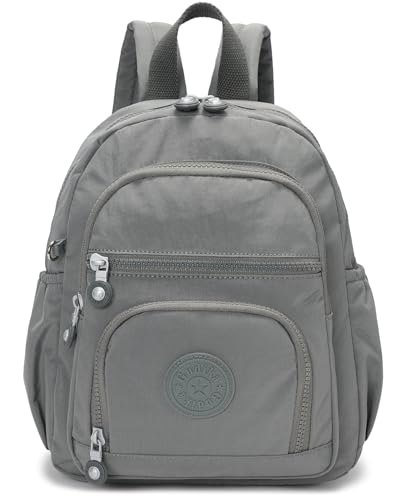 Mini bolsa de mochila para laptop à prova d'água para caminhadas para mulheres e homens, mochila de viagem