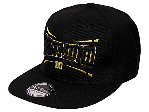 Cappy Baseballcap Dortmund Hip Hop Schirmmütze Mütze Käppi Schwarz Streetware Cover