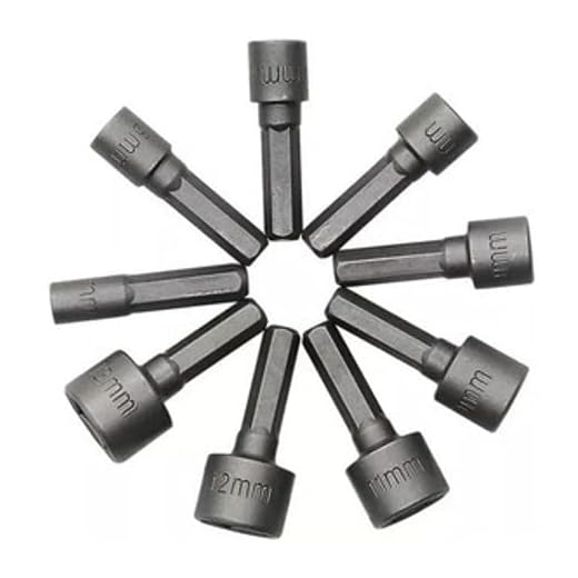 Kit Jogo de pontas Bits Soquete Canhão Parafusadeira