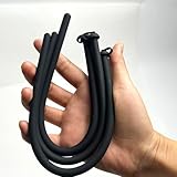 YILUQIFLY Silikon Sounding Penis Stick mit Harnröhren Plug 30cm mit Bohrung Penis Plug Hohler Katheter Harnröhrenkanal Sondenrohr für Urethralstopfen Männer Masturbation Sex SM (3 Stück)
