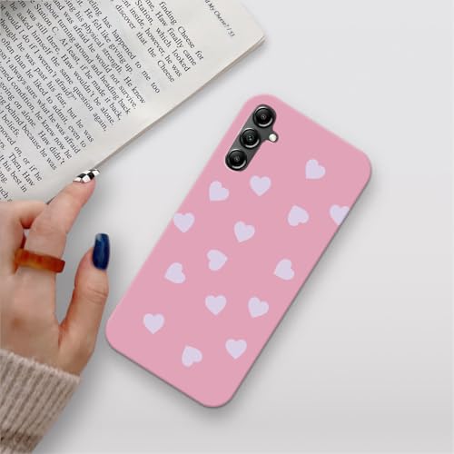 Image of COLORflow Back Cover Compatible with Samsung Galaxy A14 5G / 4G | Heart Celestial Color Customized Back Cover Compatible with Samsung Galaxy A14 5G / 4G