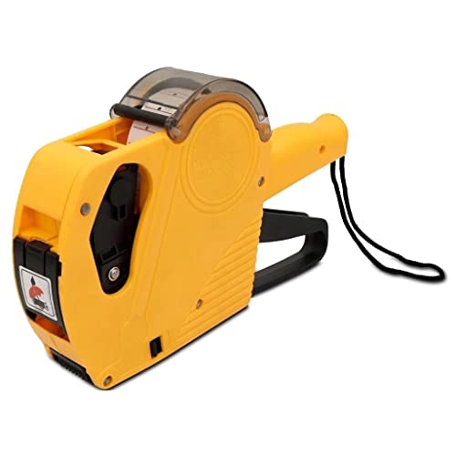 Etiquetadora Manual De Preços 8 Dígitos Com Refil + Etiqueta MM House (Amarelo)