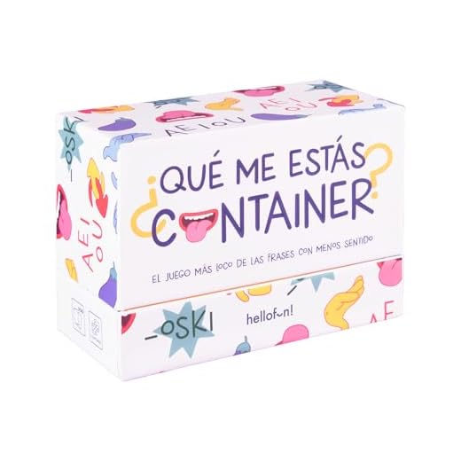 Regalador Qué me estás Container? El Juego más Loco de Las Frases con Menos Sentido