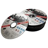 NTools SDC – Dischi da taglio 125 x 1,2 x 22,23 mm, 25 pezzi | Dischi da taglio 125 per ferro, sottili e resistenti, ideali per il taglio di metallo, acciaio e acciaio inossidabile (Inox)